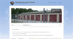 Desktop Screenshot of miniwarehousesnga.com